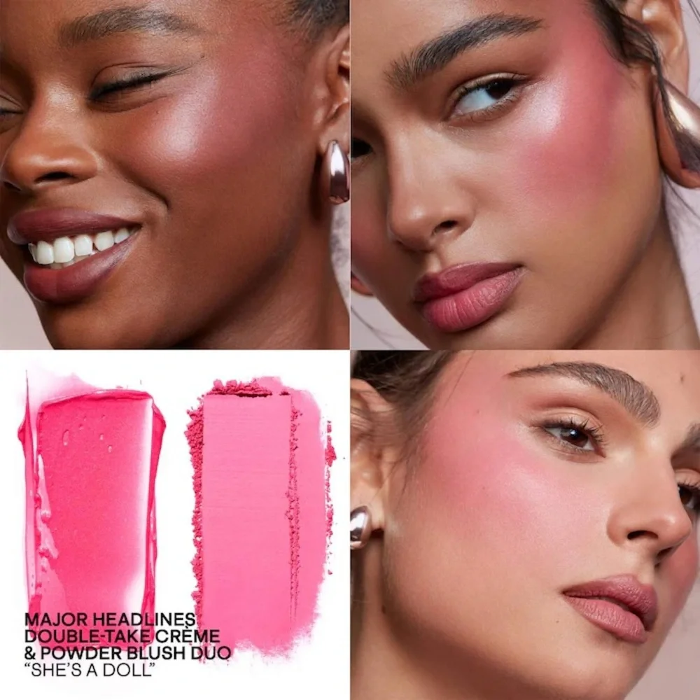 PATRICK TA Major Headlines Double- Take Crème & Powder Blush Duo-she’s a doll